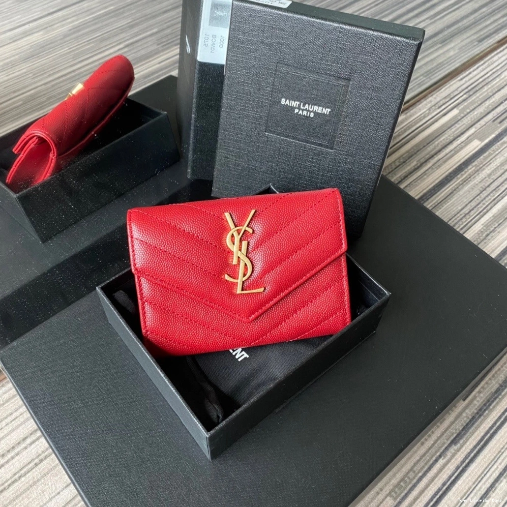 Tony Luxuries ENVELOPE WALLET YSL SMALL MONOGRAM IN 0717